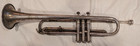 Boston Musical Instrument Silver Plated Trumpet Us Army Military Late 1800s