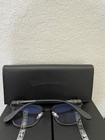 Chrome Hearts 1412 53-18-146 Black Full Rim Eyeglass Frames Plastic metal