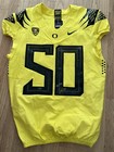 Popo Aumavae Game Used Oregon Ducks Jersey Game Worn Jersey Oregon Ducks