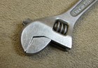 Vintage Crescent Tool Co Usa Crestoloy 4  Steel Adjustable Wrench Jamestown Ny