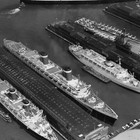 Ss United States Ocean Liner  1961 Vintage Sharp Press Photo Cruise Ship 9x7