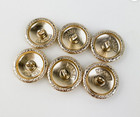 Cc Designer Vintage Designer Gold Button Stamped   10 Pc Bundle