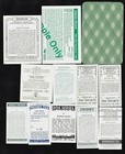 12 Different Vintage Afghan Hound Tobacco cigarette tea Dog Cards Lot