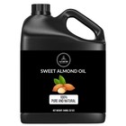 100  Pure Sweet Almond Oil 32oz   Unrefined Cold Pressed Carrier Oil For Skin  
