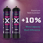 Tryxwhip Whipped Cream Charger 700g X 6 Tanks 1 05l Premium Cylinder Ultra Pure