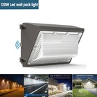 120w Led Wall Pack Light Daylight Dusk To Dawn Photocell Outdoor Wall Light Us