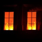 Halloween Windows Fire Projector Decorations  Halloween House Decor