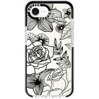 Cute Flowers Phone Case Compatible With Aesthetic Black Iphone 16e Black Rose
