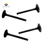 2x Exhaust And Intake Valve For Yamaha Xv 750 700 Virago 1984 1985 1986-1997