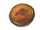 Vintage 1901 Pan Am Exposition Buffalo Sepia Pin - No Pin