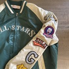 J  C  Freeman And Son Negro League Green All Star Baseball Jacket Coat Sz 2xl