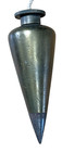 Vintage Brass Plumb Bob With Steel Tip  3 