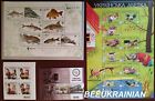 New Ukraine 2019 Year  Complete Full Set Of Ukrainian Stamps Blocks Sheets Mnh  
