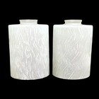 Set Of 2 Westinghouse Mcm Pendant Shades 6  Tall 4 75  Diameter