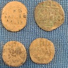 Price Drop  Anonymous Byzantine Christ Folles In Rare Uncleaned Condition 