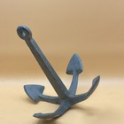 Antique Cast Iron Metal Anchor  Decorative Nautical Anchor