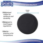 Swing Sports Hockey Pucks Bulk Set 50pk - 6oz Rubber Hockey Biscuits