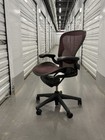 Herman Miller Aeron Classic Rare Burgundy 9 5 10 Fast Free Shipping  