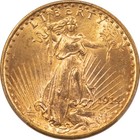 1914-d  20 St Gaudens Gold Double Eagle - Pcgs Ms-65
