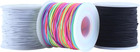 1 0mm Elastic Bracelet String For Pony Beads  3 Rolls  150 Yards