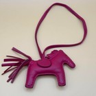 Authentic Herm  s Rodeo Bag Charm Pm - Model 064929ca -  260-007-572-2715