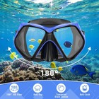 Snorkeling Gear For Adults  Snorkel Set Scuba Diving Mask Dry-top  Adult Swim   