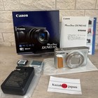 Canon Power Shot Sx740 Hs Digital Camera 20 3mp 4k 40x Zoom Wi-fi Silver In Box