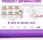1 Mm Stretchy Bracelet String Elastic String For Bracelet Making String   Bead