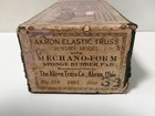 Vintage Medical Truss Akron Quack Rupture Cure Advertising Box Boston Mechano