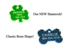 Acrylic Plastic Pet Dog Cat Identification Name Tags-custom Engraved Id Tag