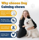Dog Calming Chews150 Count Anxiety Reliefprobiotic Guthealth Chicken Exp 10-2027