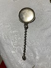 Norway Marius Hammer 830s Silver Small Pastry Cookie Server Twist Handle Round
