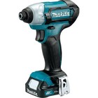Nib Makita 12v Max Cxt Ct324 Impact Driver  Impact Wrench  Flashlight  2 X 1 5ah