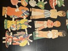Original Vintage Paper Dolls   Clothes Lot Children   Baby Outfits Assorted Lot