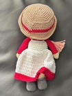 Adorable Crochet Doll - Handmade Vintage Style