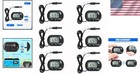 Compact Lcd Fish Tank Thermometer - 6 Pack For Easy Water Temperature Monitoring