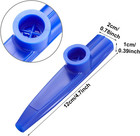 Plastic Kazoos Musical Instruments With Kazoo Flute Diaphragms For Gift  Prize A