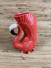 Flamingo Tiki Mug Ceramic Cup 7  Tall 16 Fl Oz Hand Painted New
