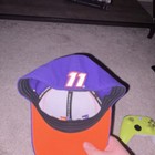 Fedex Racing Nascar  11 Autographed Hat Denny Hamlin Worn And Original Signed