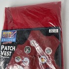 Bsa Cub Scout Uniform Patch Red Acrylic Vest Youth Size Xl New In Original Pkg
