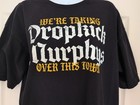 Dropkick Murphys We re Taking Over This Town Baseball Bat T-shirt Men s Sz Large