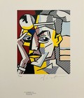 Roy Lichtenstein Hand-signed Original Print With Coa And   3 500 Usd Appraisal
