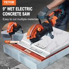 9   Portable Electric Concrete Saw Wet dry Saw Cutter With Water Pump And Blade