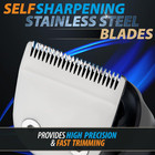 Beard Trimmer  20 Piece Mens Grooming Kit And Hair Clipper  Electric Razor For M