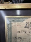 1920 Black Star Line Inc Stock Certificate Marcus Garvey  20 Shares S40