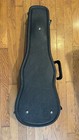 Vintage Hard Shell Violin Case Black With Blue Lining