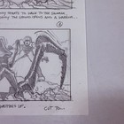 1997 Starship Troopers Original Hand Drawn Production Art Storyboard Concept Coa