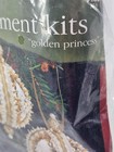 Sulyn Holiday Time Golden Princess Bead   Sequin Xmas Ball Ornament Kit Makes 2