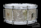 1930s Ludwig Solid Shell Lavender Pearl Snare Drum    6 5 X 14 