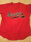 Mississippi Braves Aa Game Worn Used Jersey  1 Atlanta Braves Size 48 Milb
